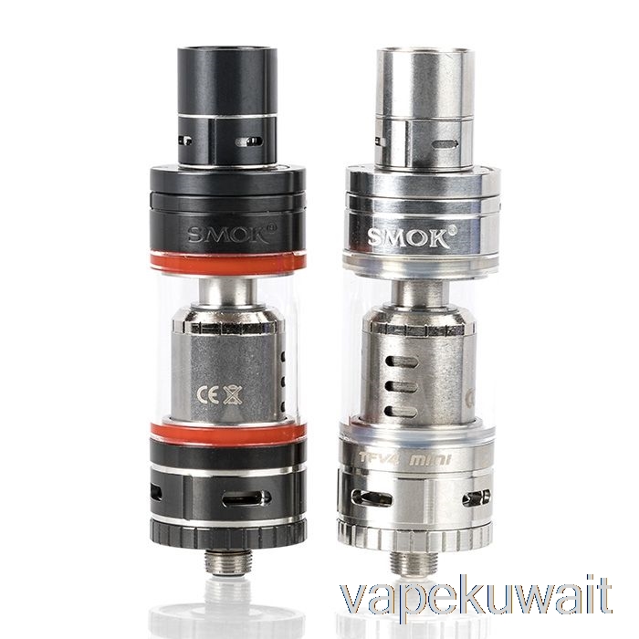 سموك TFV4 خزان صغير دون أوم (مجموعة كاملة) نظام جراب Vape أسود